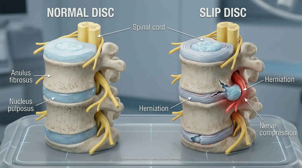 Slip disc treatment for herniated disc and back pain relief Slip disc treatment for herniated disc and back pain relief